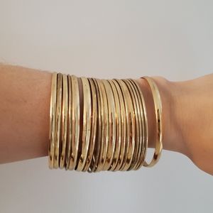 Bangle bracelets